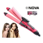 Professional 2 In 1 Hair Curler and Straightener
