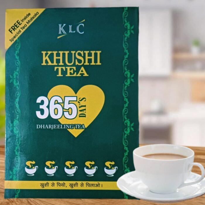 KLC Khushi Tea Premium Assam teas with Gently  Rolled Aromatic Long Leaves | Rich & Aromatic Chai |Black Tea | 250gm - Image 1