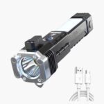 3W Torch Light Rechargeable Torch Flashlight,Long Distance Beam Range