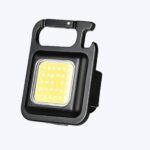 Unique Item (Key Chain Flash light) Keychain Light,Rechargeable Led Small Flashlight 500 Lumens Bright 4 Light Modes Pocket Emergency Work Light with Corkscrew & Magnet Base for Indoor