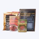 KLC Combo Products ( Red Chili 200gm, Haldi 200gm, Chat Masala 100gm, Garam Masala 50gm, Solar Light, Anti Radiation mobile Chip)