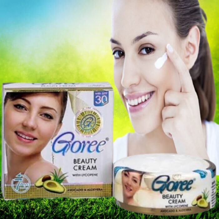 Goree Beauty Cream with Lycopene, Avocado & Aloe Vera for Glowing Skin - Image 3