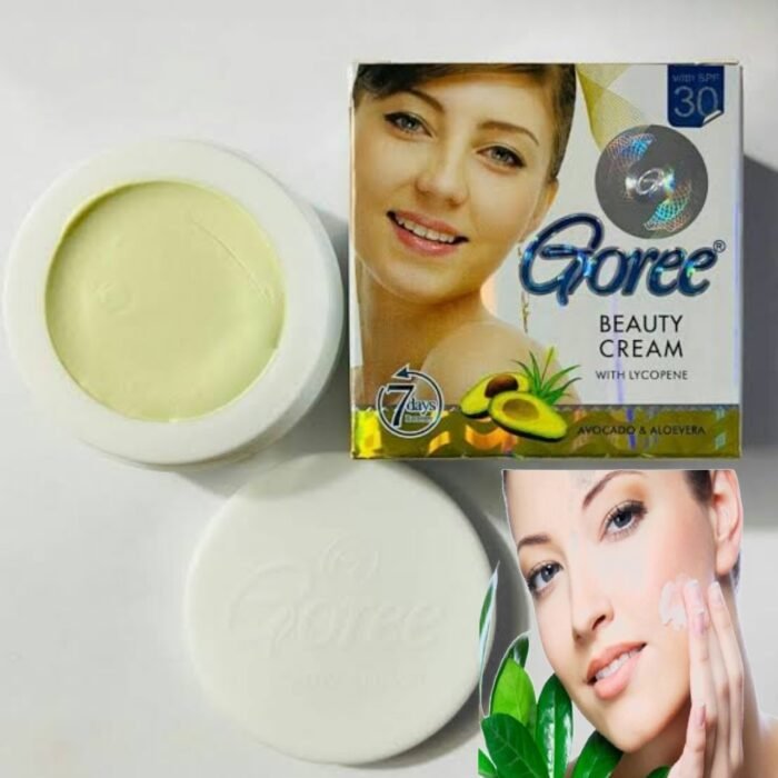 Goree Beauty Cream with Lycopene, Avocado & Aloe Vera for Glowing Skin - Image 2